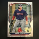 Roman Anthony RARE ROOKIE 1ST BOWMAN INVESTMENT CARD SSP RED SOX MINT