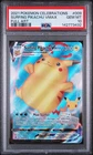 2021 POKEMON CELEBRATIONS #009 FULL ART/SURFING PIKACHU VMAX PSA 10