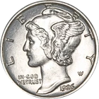 1926-P Mercury Dime - Split Bands