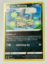 Pokémon TCG - Galarian Weezing - 096/198 - 2021 Sword & Shield: Chilling Reign R