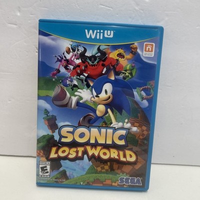 Sonic Lost World Nintendo Wii U 2013 Action Adventure Game Clean Disc