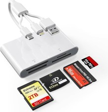 Memory Stick Pro Duo Adapter - SD/MS/XD/TF Sony Cybershot SD Memory Stick Pro...