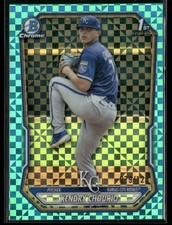 2026 Bowman Baseball Kendry Chourio #BCP-7 Aqua X-Fractor 1st Bowman Chrome /125