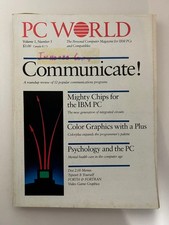 PC World Magazine Volume 1 Number 5 May 1983 Communicate IBM PC Vintage