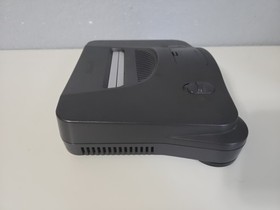 Nintendo 64 N64 Black Console NTSC-U/C w/ Atomic Purple Controller Box