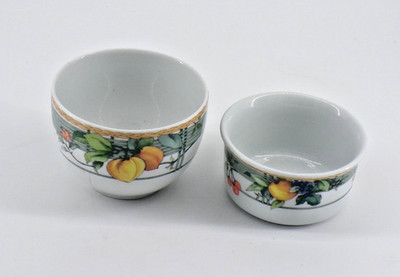 Vintage Wedgewood Eden Souffle Schale & Auflaufförmchen - 21 & 27