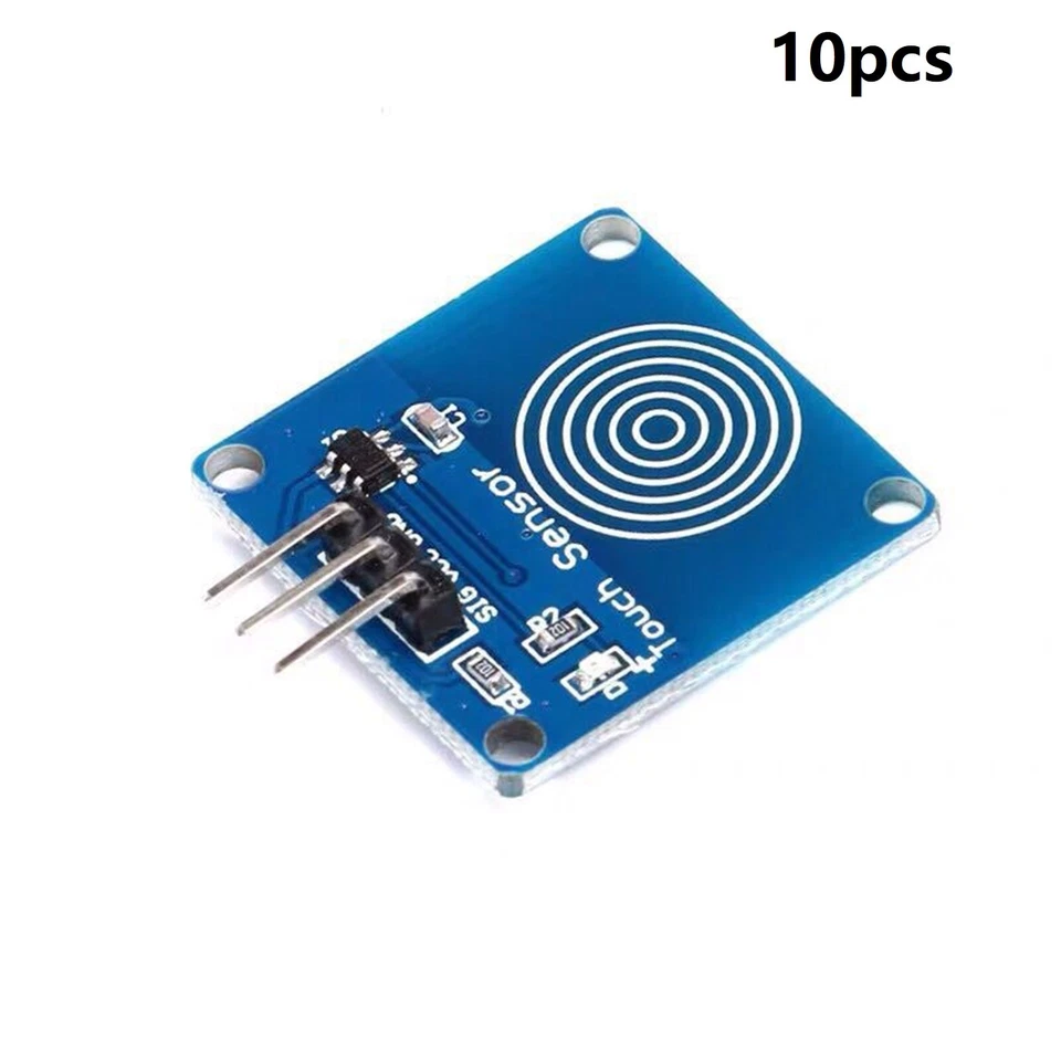 10Pcs TTP223B Digital Touch Sensor Module Capacitive Single Way Switch DIY Kit k - Image 2 of 4