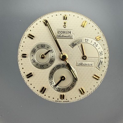 Corum Autom Uhrwerk 25mm Reserve Gang 26mm Zifferblatt läuft