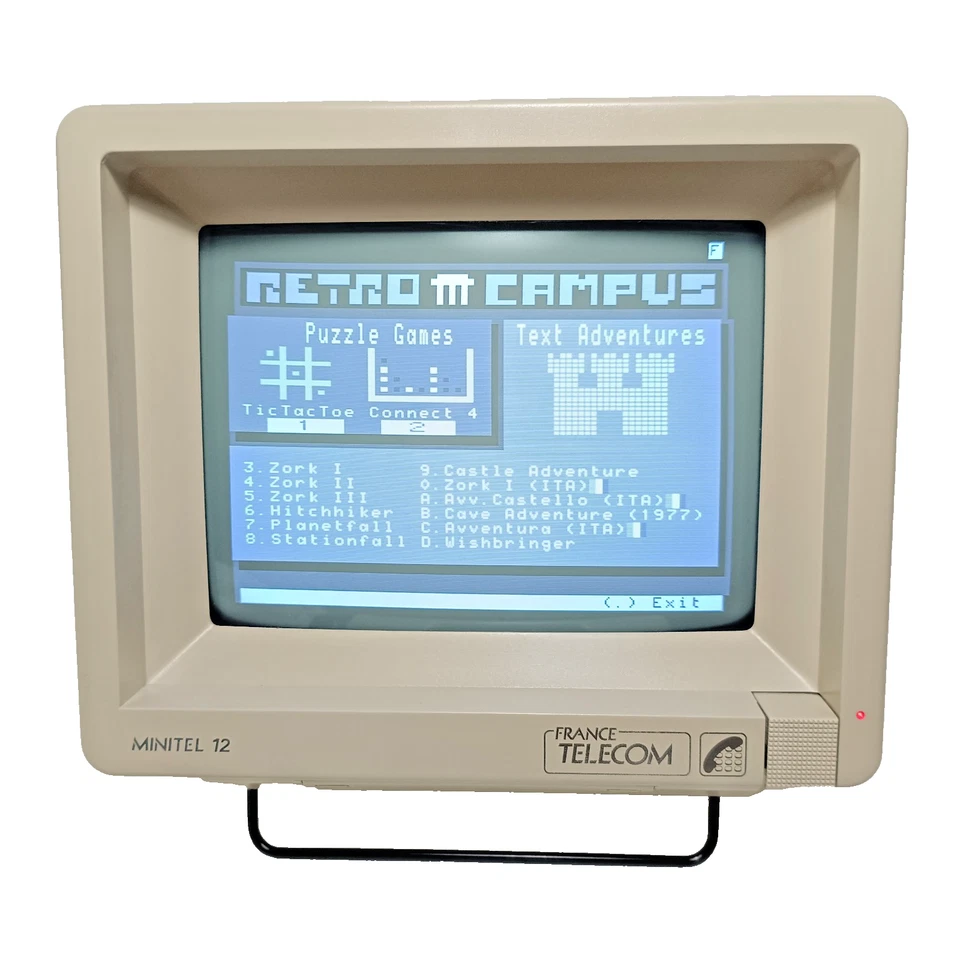 Minitel Alcatel 12 Series Terminal - ÜBERHOLT Videotex BBS 4800 Baud Telefon 1988 - Bild 3 von 4