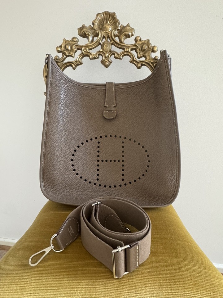 Hermes Evelyne GM Etoupe 