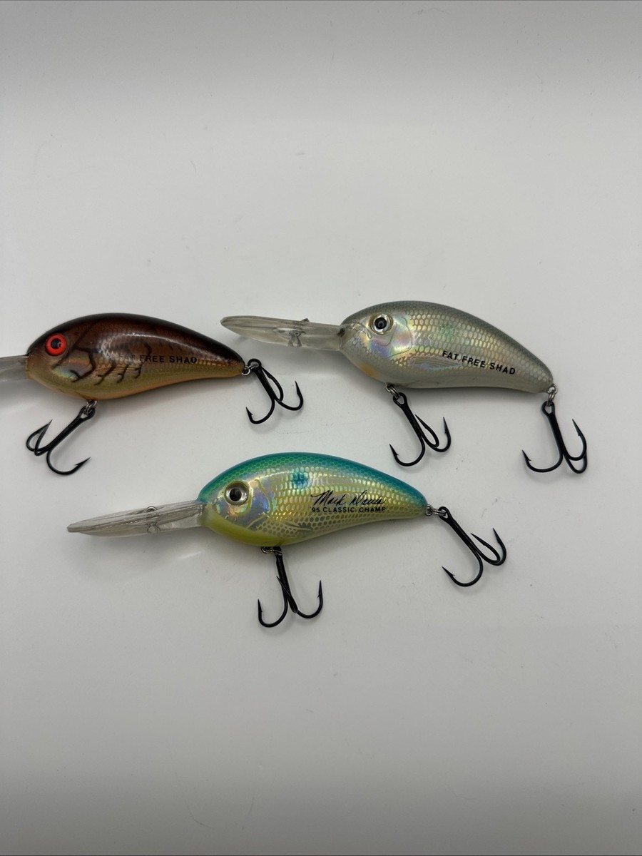 3 Bill Dance Fat Free Shad with Mark Davis 95 Classic Champ 5