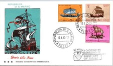 GOLDPATH: San Marino cover 1963 to omitted first day CV905_P007
