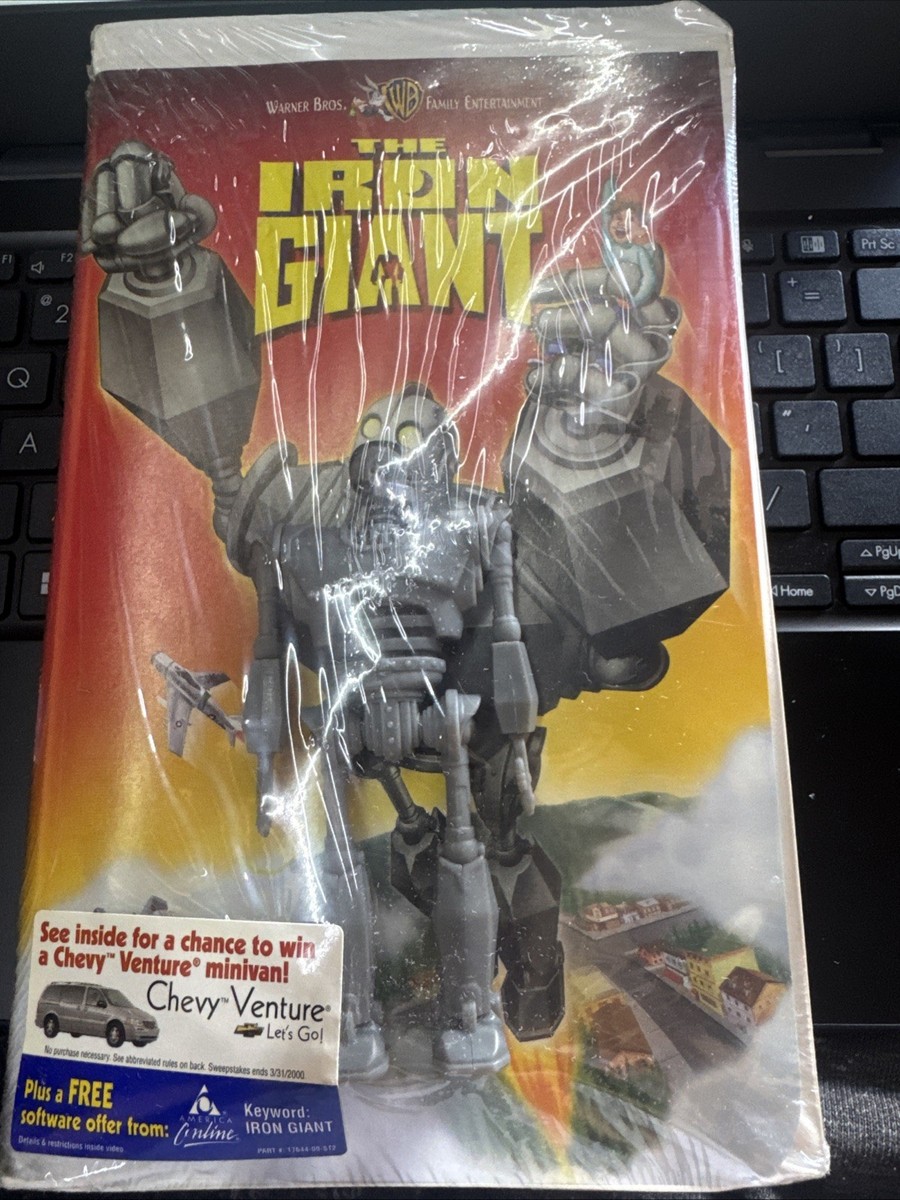 The Iron Giant (VHS, 1999, Clamshell) for sale online | eBay