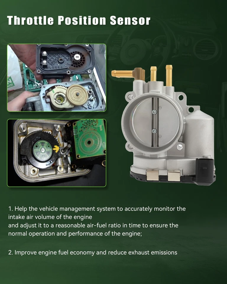 Корпус дроссельной заслонки для 2000-2004 2005 Volkswagen Passat 2000 2001 Audi A6 A4 2,8 л - Изображение 4 из 4