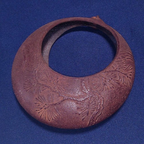 Vase japonais en fonte Nambu
