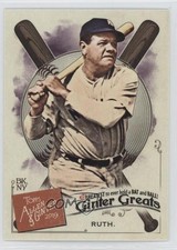 2019 Topps Allen & Ginter Ginter Greats Babe Ruth #GG-38 HOF 0s2m