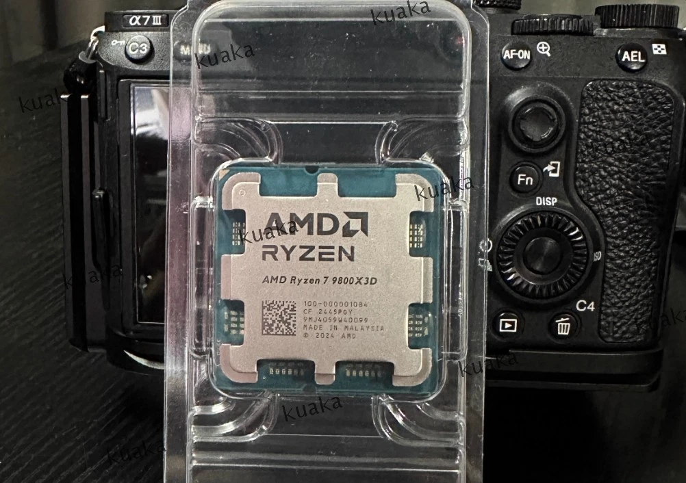 Procesador de escritorio AMD RYZEN 7 9800X3D para juegos CPU 5,2 GHz 8 núcleos y 16 hilos