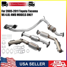 Catalytic Converter Set For 2005-2011 Toyota Tacoma 4.0L 4WD Only Direct Fit