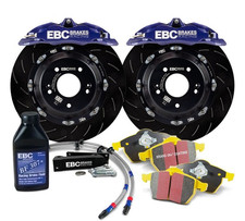 Ebc 6 Pistons 380x36mm Bbk Big Brake Kit For 15-25 Vw Golf R Mk7 Mk8 Blue