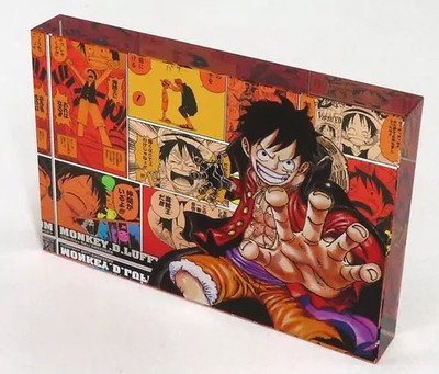 One Piece Monkey D. Luffy Acrylic Block HEROES 2021 Collectible