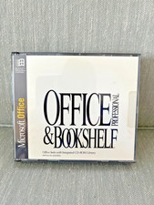 Microsoft OFFICE PROFESSIONAL  Bookshelf CD-ROM Installation SET 0f 2 Disc 1994