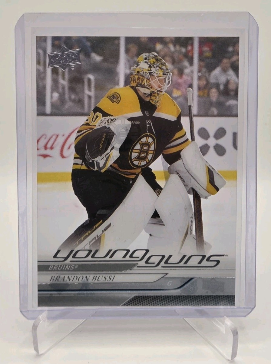 Brandon Bussi 2024-25 Upper Deck Series 2 Young Guns Clear Cut #493