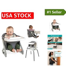 Innovative Travel Booster Seat: Folds Compact for Easy Mealtime Adventures