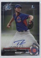 2017 Bowman Chrome Prospect Auto Trevor Clifton #CPA-TC Auto 13c1
