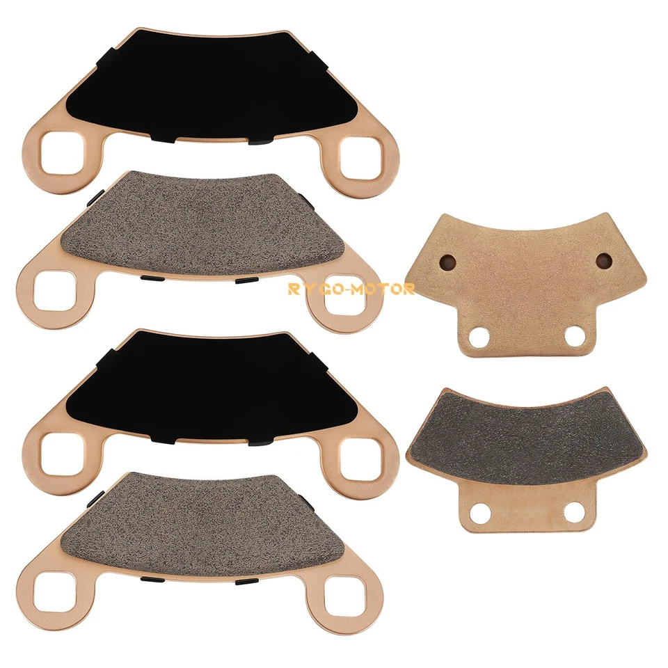 Pastillas de freno delanteras y traseras para Polaris Big Boss 250 300 350L 400L 500 4x6 6x6 89-99 Foto 4 de 4