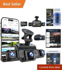 Superior 4-Channel Dash Cam with Full HD Cove...