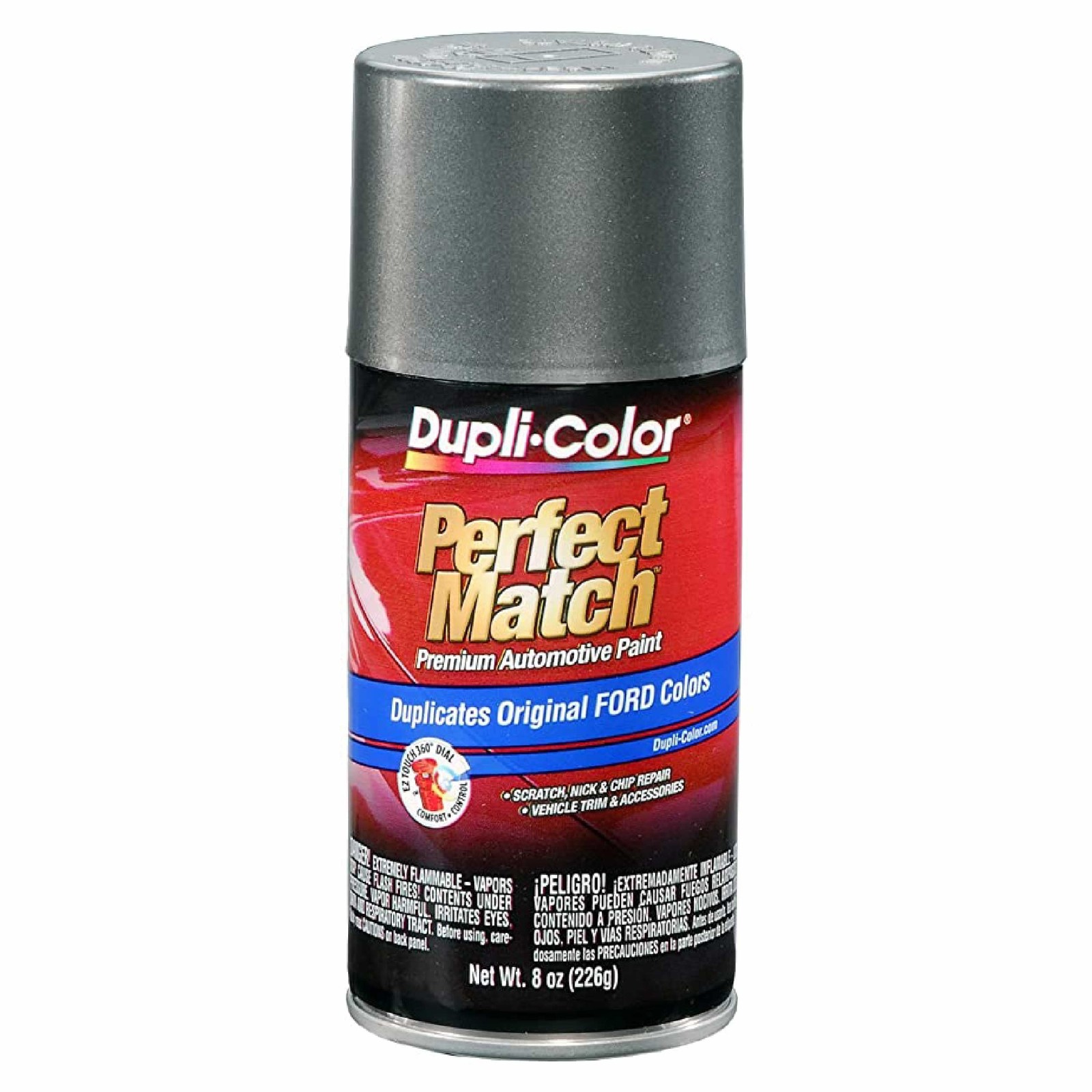 Dupli Color Perfect Match Automotive Spray Paint Dark Shadow Gray 8 Oz