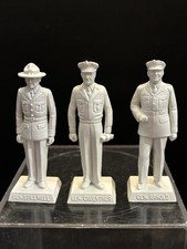 General Arnold Stillwell Gruenther Marx Vtg 1950s White Plastic Minty 