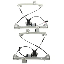 Window Regulator New For 2003-2009 Hummer H2 Pair Front Side with Motor