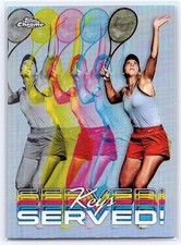 2024 Topps Chrome #SER-MK Madison Keys Served!