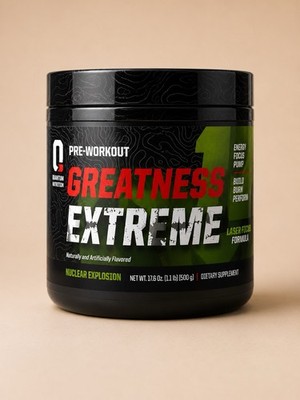 Pre-Workout Greatness Extreme - Flavor Nuclear Explosion 1.1-lbs Energy++