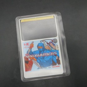 The Ninja Warriors PC Engine HuCard with Manual Japanese Version