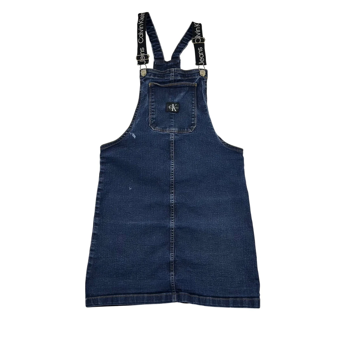Knee Length Denim Dresses Overall Dress for sale | eBay Knee Length Denim Dresses Overall Dress for sale | eBay