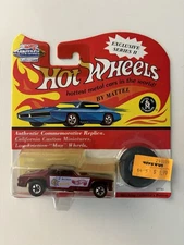 Hot Wheels Vintage Collection Mongoose - Dark Red #10783 Redline Sealed