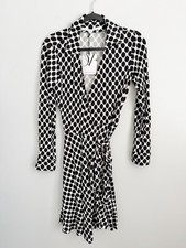 NWT Diane von Furstenberg DVF Size 8 Jeanne Jersey Wrap Dress