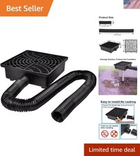 Low Profile Downspout Catch Basin Gutter Down...