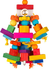 Large Parrot Toy, Bird Toys for Cockatoos,Macaws, African Grey, Amazon Parrots,C