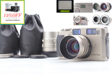 ⏯ Objectif x2 [Top MINT] Boîtier de caméra argentique télémétrique Contax G2 ...