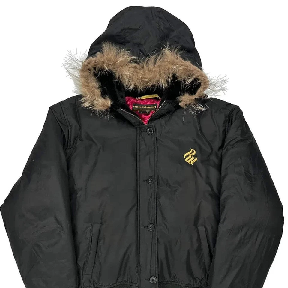 Rocawear Jacket - 3XL Black Polyester - Image 4 of 4