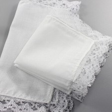 100pc Spitze Baumwolle Taschentuch Hochzeit P...