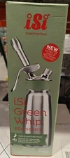 iSi North America Culinary Eco Series Green Whip for Whipped Cream, Foams and