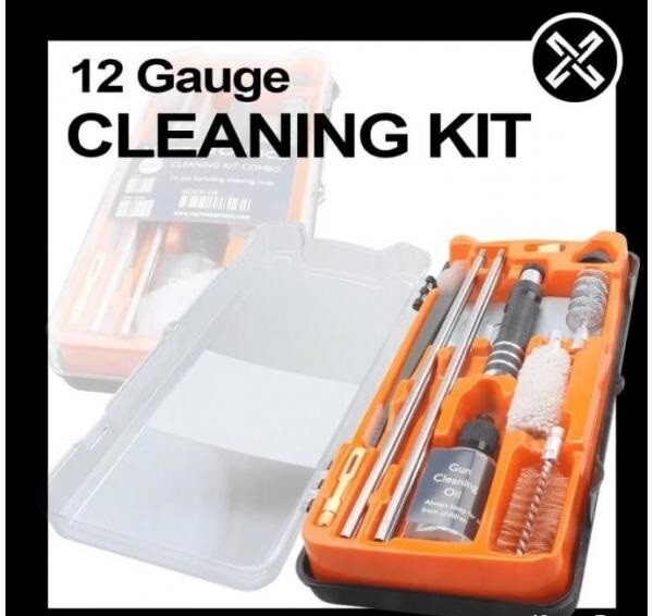 Kit de nettoyage Vector Optics calibre 12 GA pour l'entretien complet de votre fusil
