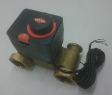 Heizungstechnik 3 Wege Mischer Messing Wita H10  Achsabstand 125mm Bauhöhe 90mm