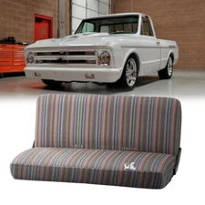 For 1960-1986 Chevy C10 Pickup Truck Bench Seat Cover Full Size Saddle Blanket