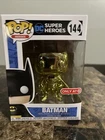 Funko Pop Heroes: DC - Batman #144 (Gold Chrome) Target Exclusive