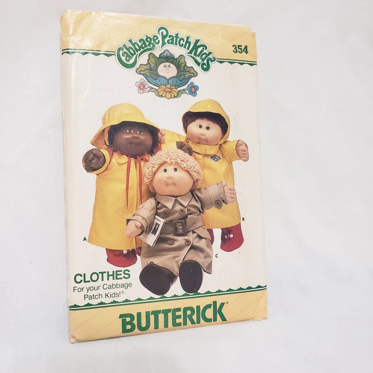 Butterick cabbage patch doll clothes top